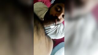 Gay cousin abdul sucks on big muslim cock