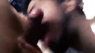 Gay oral fun with a horny and horny tamil sucker