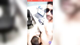 Office blowjob fun between boss and employee