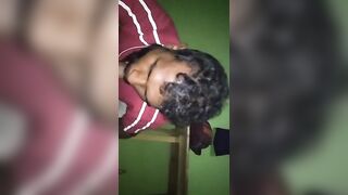 Indian gay men having a fun blowjob session