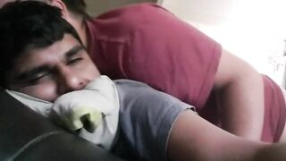 Indian gay guy getting fucked by white boyfriend