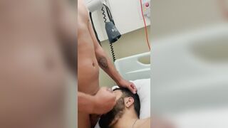 Hospital gay sex between horny patient and doctor