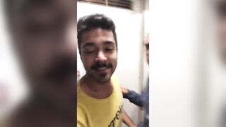 Lift gay blowjob by a sexy young desi boy
