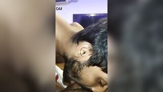 Deep throat BJ by a horny and drunk sucker