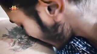 Straight gay sex video of hot naked desi men