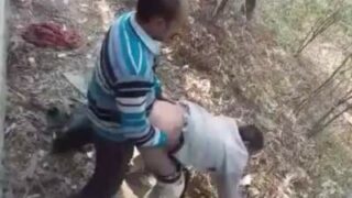 Desi gay daddies fucking hard outdoors