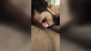 Kerala gay guys enjoying hot deep throat blowjob