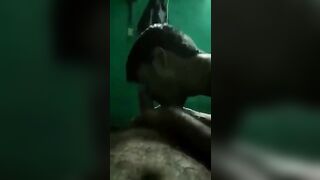 Big cock blowjob by a slutty Delhi twink
