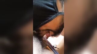 Gay college buddies from Mumbai enjoying blowjob