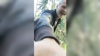 Outdoor cruising sex video of hot daddies