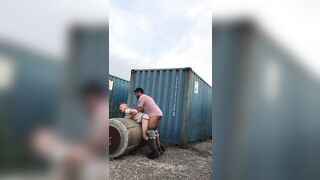 Outdoor banging video of hot Mexican fuckers