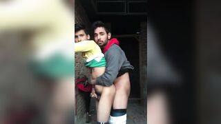 Mexican gay boys fucking hard after college