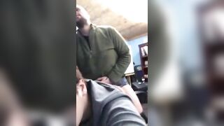 Teacher fucking student's ass after class