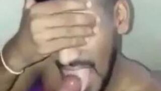 Indian cock slave fed with long hard cock