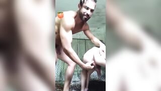 Ass play porn video of a hot naked hunk