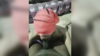 Big cock suck video of a slave slut