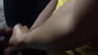 Bus handjob video of sexy gay hunk