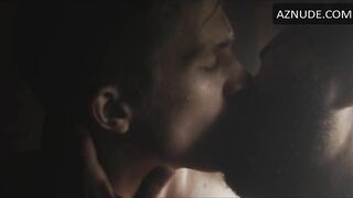 Movie gay scene of hot romantic kiss