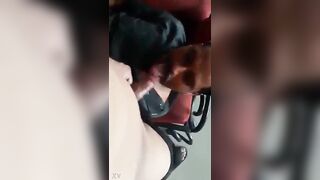 Office peon uncle doing lollipop style sucking