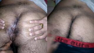 Indian hairy ass college guy gets anal sex