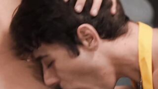 Friends enjoy hot gay sex