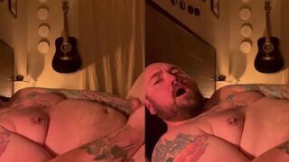 Tattoo white man hot masturbation
