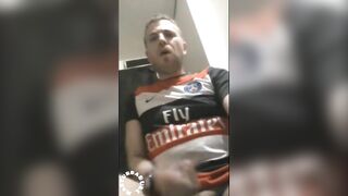 Hot masturbation in the boys hotel