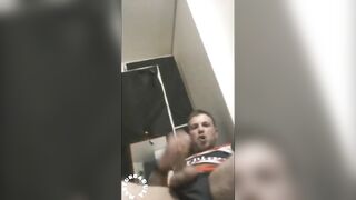 Hot masturbation in the boys hotel