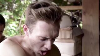 Cowboy man fucks young boys ass