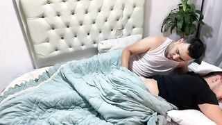 Stepbrothers hot gay sex while sleeping