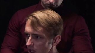 Office manager fucks with boss in office table