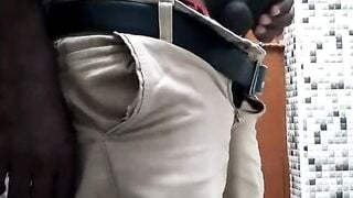 Tamil dick flashing in toilet