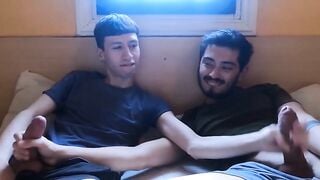 Two friends were enjoy homemade sex video