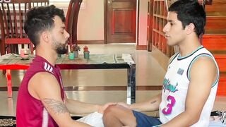 Two friends homemade hot anal sex