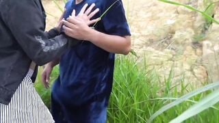 Playing brothers turn into outdoor gay sex