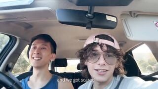 Two friends enjoys resort sex while in vacation