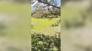 Cycling friends has hot blowjob in the hill