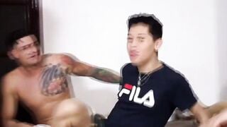 Footballer has hot blowjob after rough game