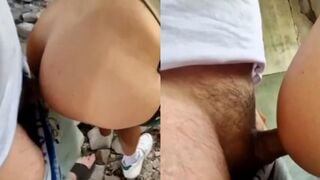Outdoor anal sex video of two gay friends