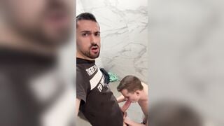 An Irish man enjoys standing doggy sex video