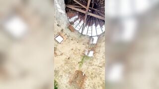 Masked man fuck tourist man's big mouth