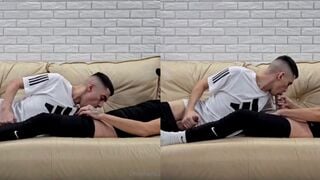 Two cousins were fucking in the living room