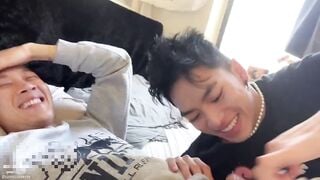 Asian hot ass two men has hot passionate sex