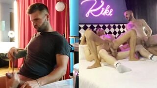 Two gay friends records their gay for site