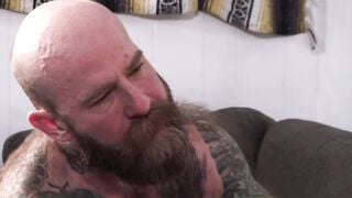 Monster cock tattoo man fuck young ass