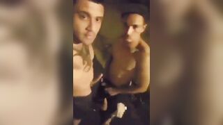 Brazil men ass fucking in the midnight sex video