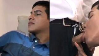 Young english man has hardcore sex with his senior