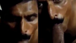 Tamil married husband has secret blowjob MMS video