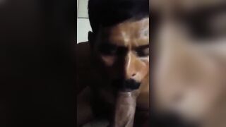 Tamil married husband has secret blowjob MMS video