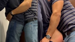 Well dressed men fucking ass hot doggy sex